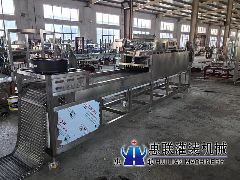 訂制款5米鏈軌式洗瓶機